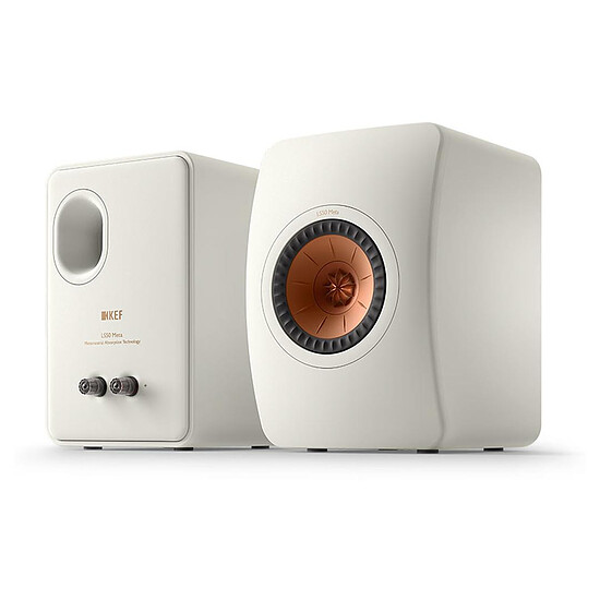 Enceintes HiFi / Home-Cinéma KEF LS50 Meta (la paire) -  Blanc Minéral - Autre vue