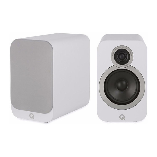 Enceintes HiFi / Home-Cinéma Q Acoustics 3020i (la paire) - Blanc