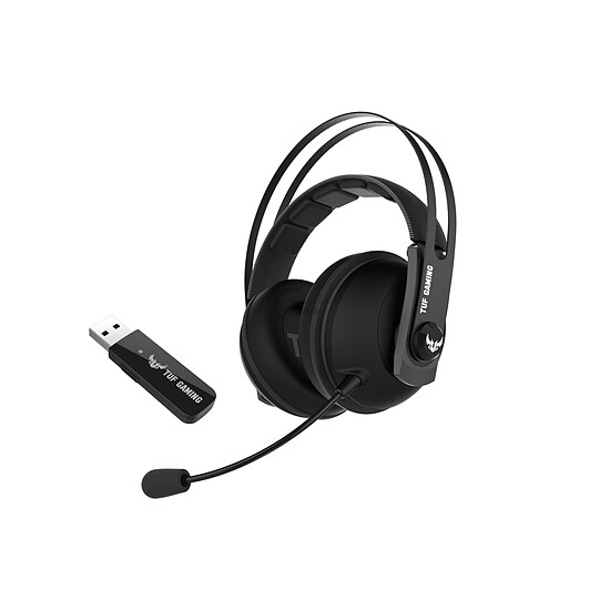 Casque micro Asus Gaming TUF H7 Wireless Gun Metal