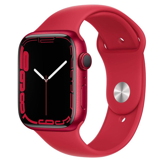 Montre connectée Apple Watch Series 7 Aluminium ((PRODUCT)RED - Bracelet Sport (PRODUCT)RED) - GPS - 45 mm