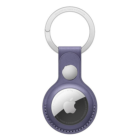 Accessoires montre et bracelet Apple Porte-Clés en cuir AirTag Glycine