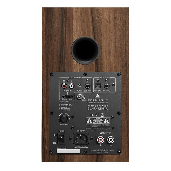 Enceintes HiFi / Home-Cinéma Triangle Elara LN01A (la paire) - Châtaignier - Autre vue