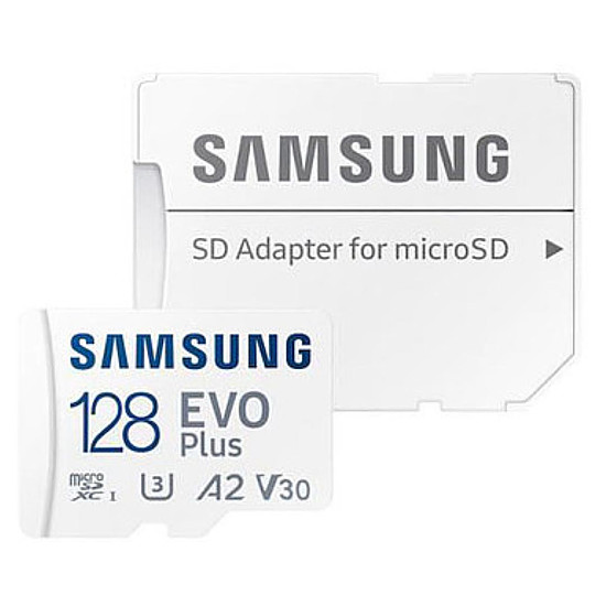 Carte mémoire Samsung EVO Plus microSD 128 Go
