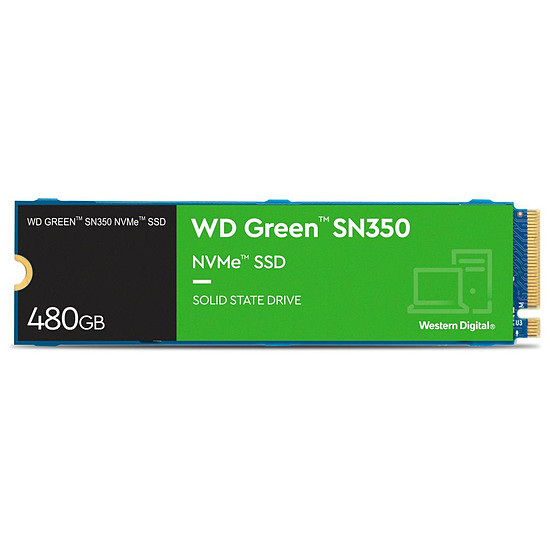 Disque SSD Western Digital WD Green SN350 - 480 Go