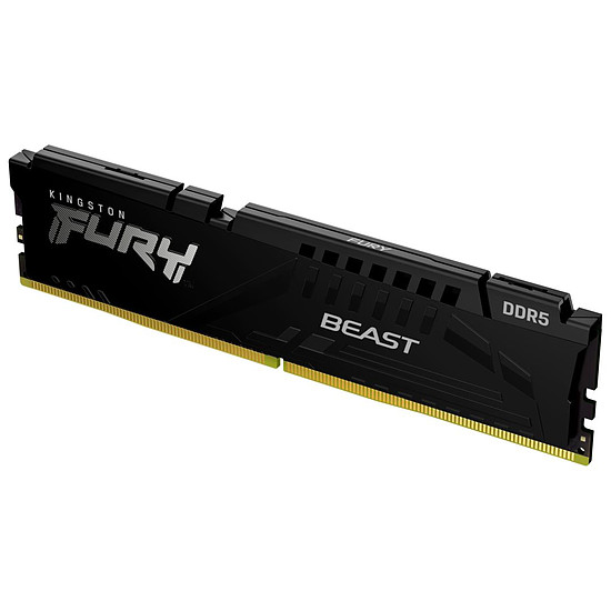 Barrette mémoire 16Go DIMM DDR5 Adata XPG Lancer RGB 6000MHz (Noir