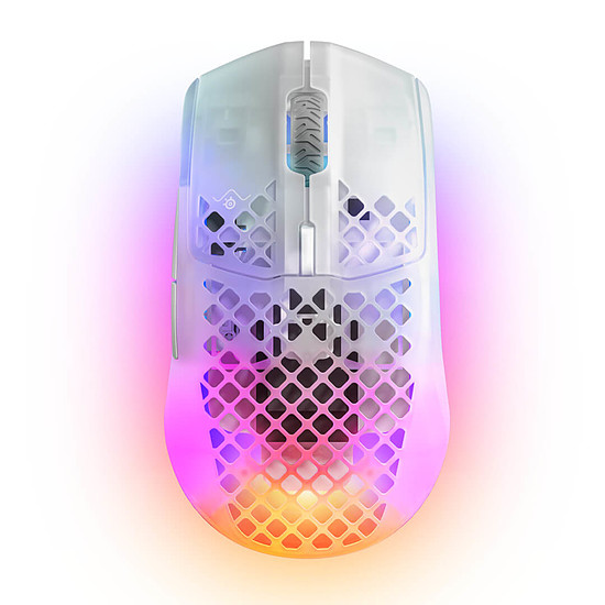 Souris PC SteelSeries Aerox 3 Wireless - Ghost