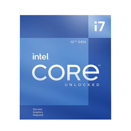 Processeur Intel Core i7 12700KF - Autre vue