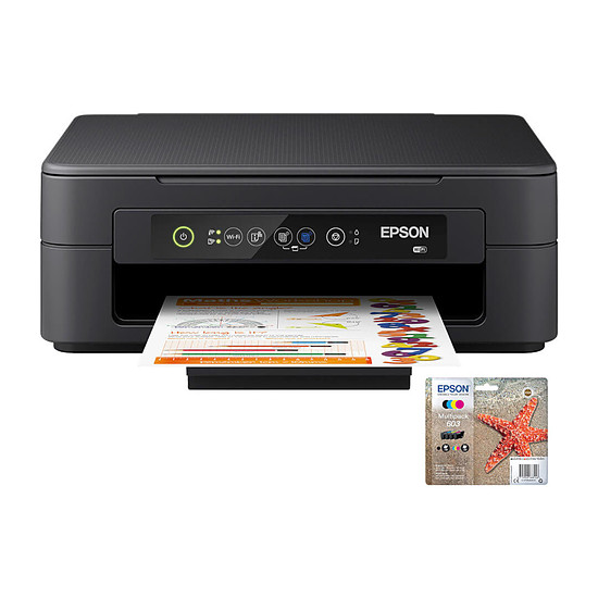 Imprimante multifonction Epson Expression Home XP-2100 + Pack 4 cartouches CMJN