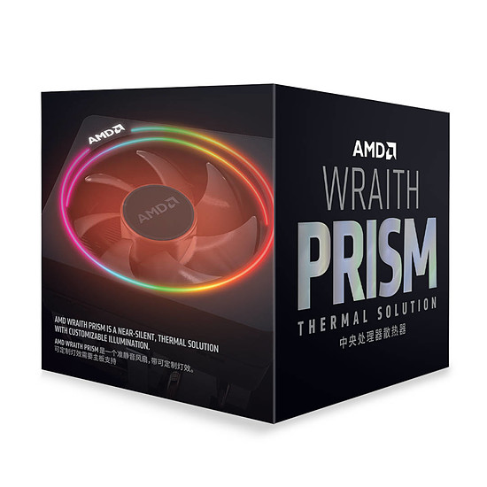 Refroidissement processeur AMD Wraith Prism