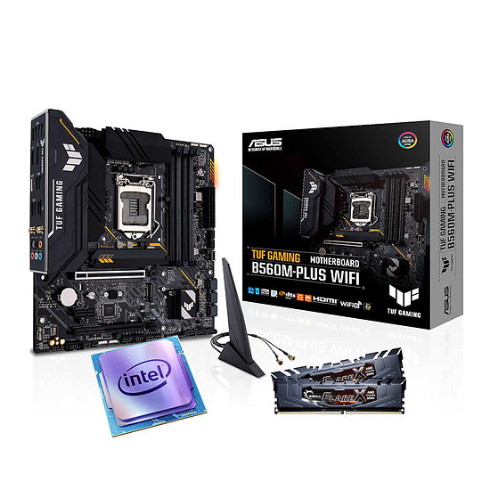 Kit upgrade PC Intel Core i5 10400F - Asus B560 - RAM 16Go 3200Mhz