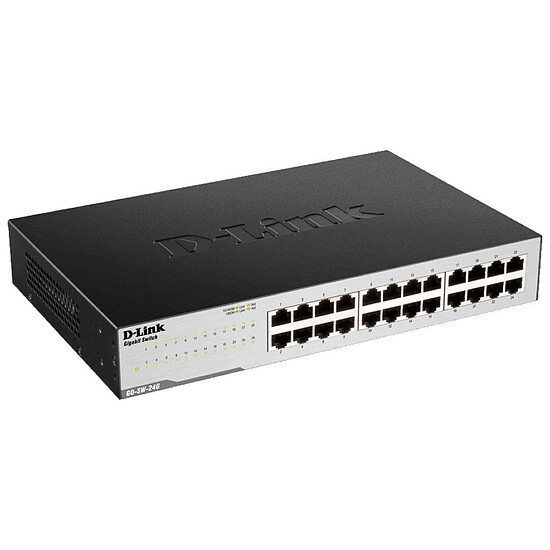Switch et Commutateur D-Link GO-SW-24G - Switch 24 ports Gigabit - Autre vue