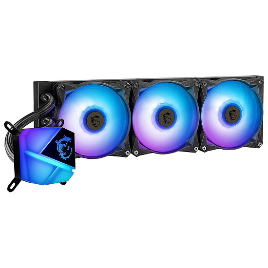 Watercooling AIO MSI MAG CORELIQUID C360 - Autre vue