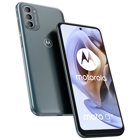 Smartphone et téléphone mobile Motorola Moto G31 Gris