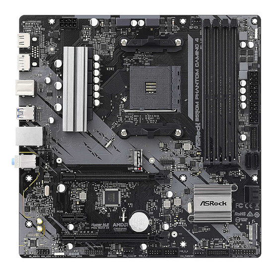 Carte mère ASRock B550M Phantom Gaming 4 - Occasion - Autre vue