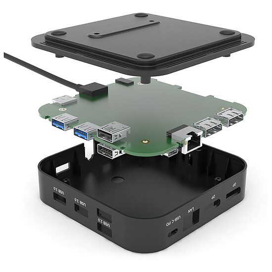 Adaptateur USB i-tec USB-C Dual Display DS + Power Delivery 100W - Autre vue