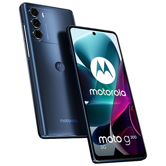Smartphone Motorola Moto G200 Bleu - 128 Go - 8 Go