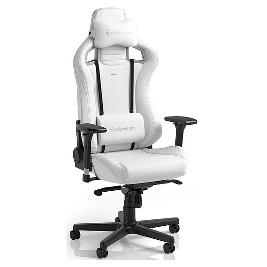 Fauteuil gamer Noblechairs EPIC - White Edition - Autre vue