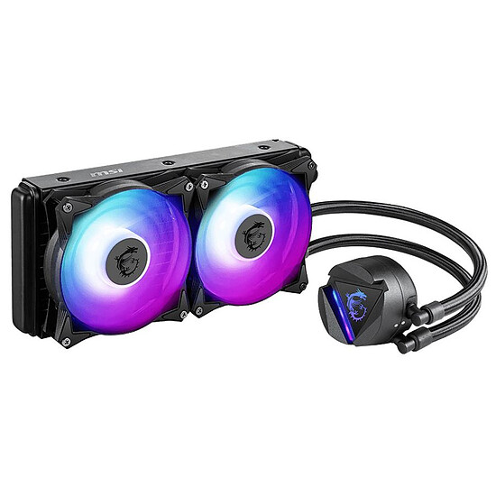 Watercooling AIO MSI MAG CORELIQUID 240R V2 - Noir - Autre vue