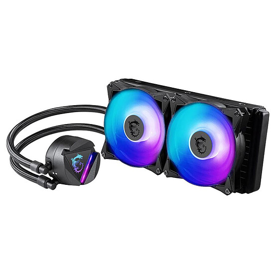 Watercooling AIO MSI MAG CORELIQUID 240R V2 - Noir - Autre vue
