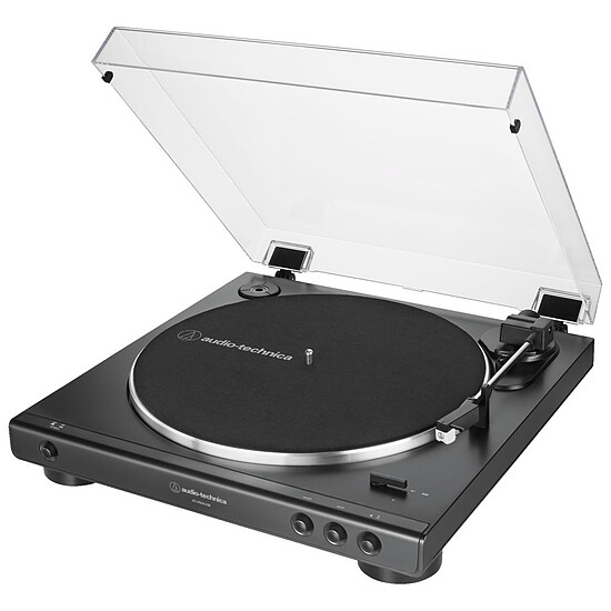 Platine Vinyles Audio-Technica Platine disque vinyle AT-LP60-USB Gris - Autre vue