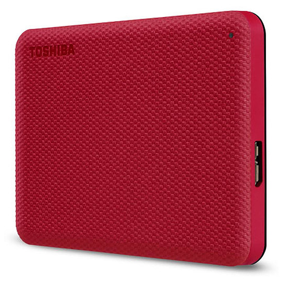 Disque dur externe Toshiba Canvio Advance Rouge - 1 To
