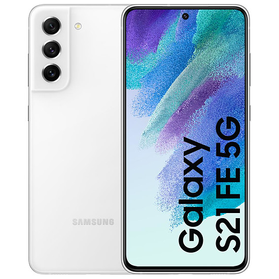 Smartphone et téléphone mobile Samsung Galaxy S21 FE 5G (Blanc) - 128 Go - 6 Go