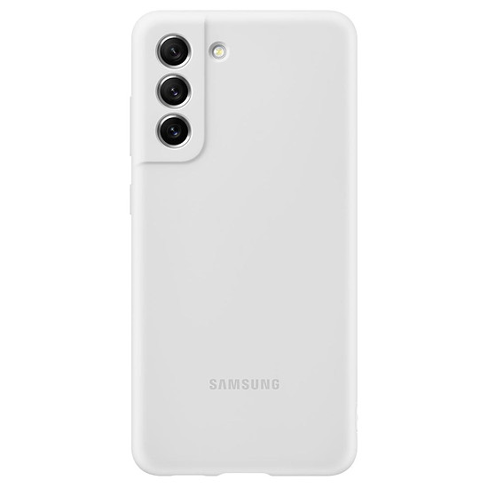 Coque et housse Samsung Coque Silicone Blanc  - Galaxy S21 FE