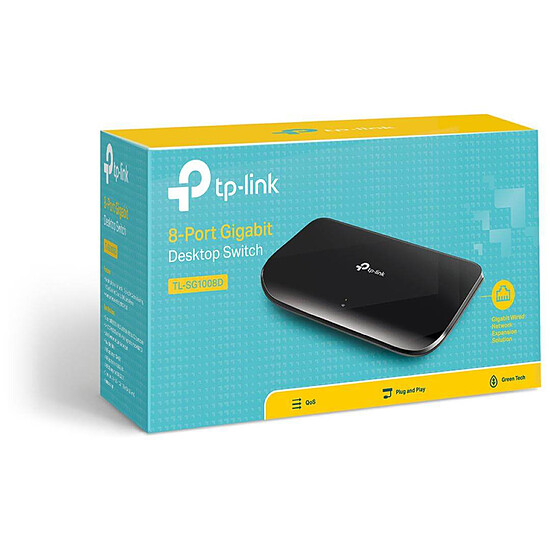 Switch et Commutateur TP-Link TL-SG1008D - Autre vue