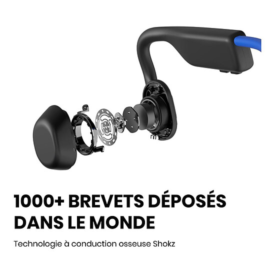 Casque Audio Shokz OpenMove Bleu - Casque sans fil - Autre vue