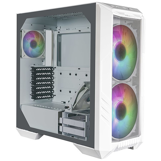 Boîtier PC Cooler Master HAF500 - Blanc