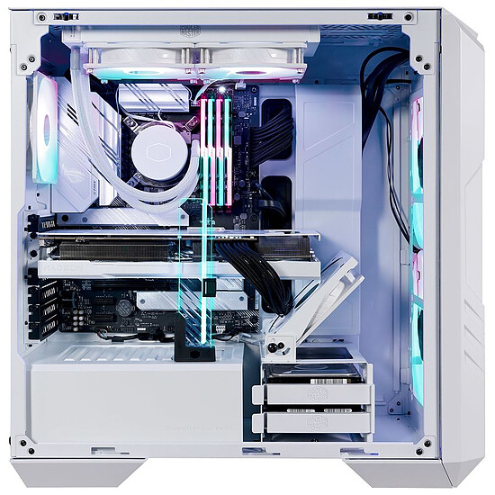 Boîtier PC Cooler Master HAF500 - Blanc - Autre vue