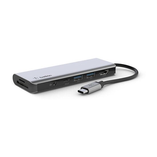 Station d'accueil PC portable Belkin Connect Station d'accueil USB-C multiport 7-en-1 - Autre vue