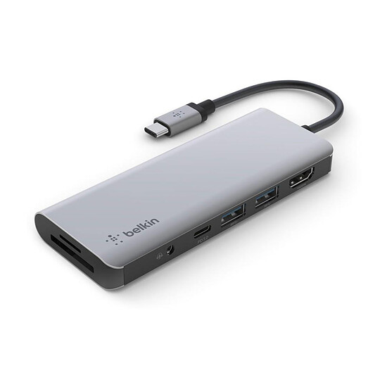 Station d'accueil PC portable Belkin Connect Station d'accueil USB-C multiport 7-en-1 - Autre vue