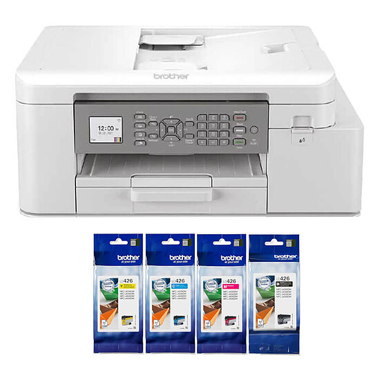 Imprimante multifonction Brother MFC-J4340DW + 1x LC426Y + 1x LC426C + 1x LC426M + 1x LC426BK