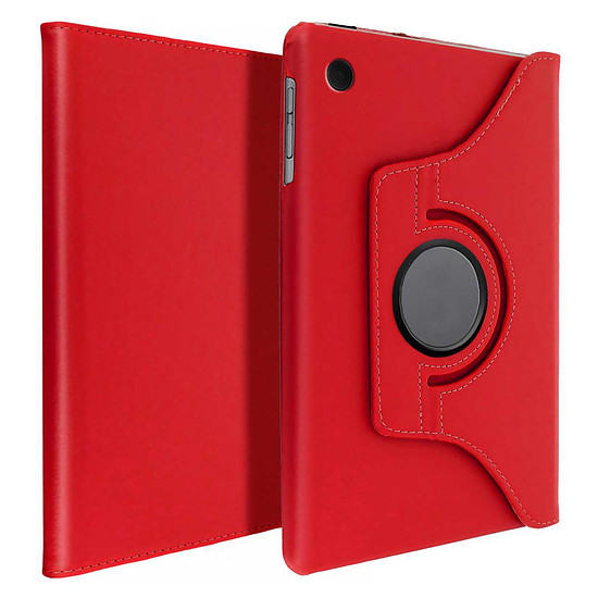 Accessoires tablette tactile Akashi Etui Folio pour Galaxy Tab A8 10.5" - Rouge