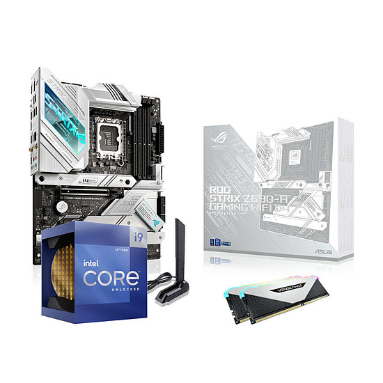 Kit upgrade PC Intel Core i9 12900K - Asus Z690 - RAM 32 Go DDR4