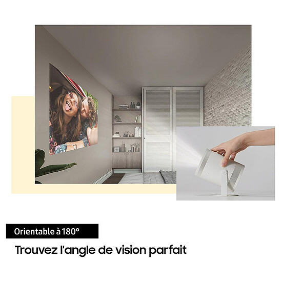 Vidéoprojecteur Samsung The Freestyle 2nd Gen - DLP LED Full HD - 550 Lumens - Autre vue