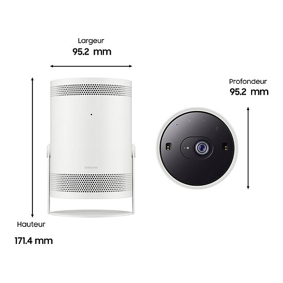 Vidéoprojecteur Samsung The Freestyle 2nd Gen - DLP LED Full HD - 550 Lumens - Autre vue