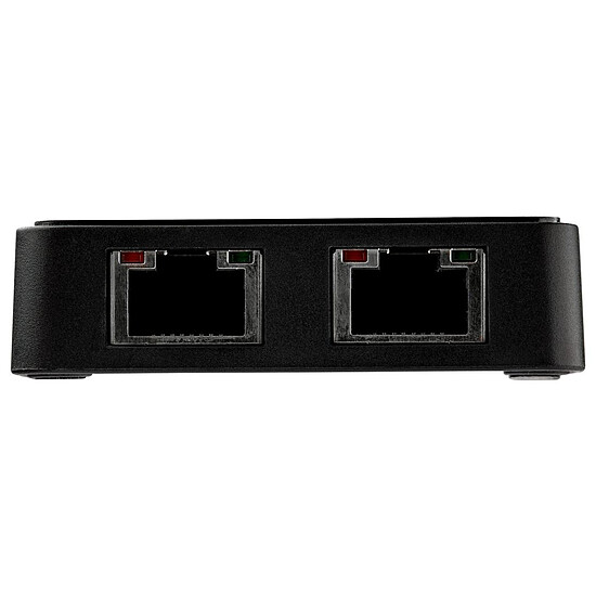 Câble RJ45 StarTech.com Adaptateur réseau USB 3.0 vers 2 ports Gigabit Ethernet 10/100/1000 Mbps - Autre vue