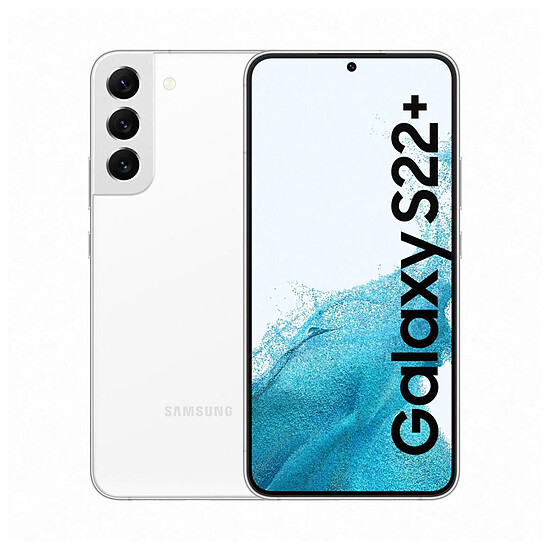 Smartphone Samsung Galaxy S22+ 5G (Blanc) - 256 Go - 8 Go