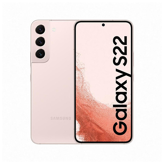 Smartphone Samsung Galaxy S22 5G (Rose) - 128 Go - 8 Go