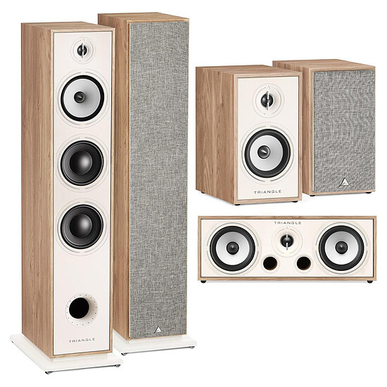 Enceintes HiFi / Home-Cinéma Triangle Pack Borea BR08 Chêne Clair 5.0 - Autre vue