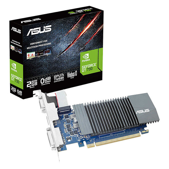 Carte graphique Asus GeForce GT 730-SL-2GD5-BRK-E