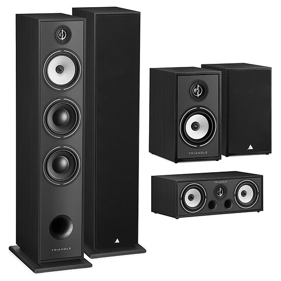 Enceintes HiFi / Home-Cinéma Triangle Pack Borea BR08 Noir 5.0 - Autre vue