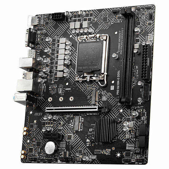 Carte mère MSI PRO H610M-G DDR4 - Autre vue