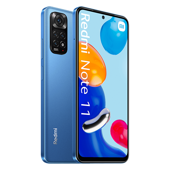 Smartphone reconditionné Xiaomi Redmi Note 11 (bleu) - 128 Go · Reconditionné - Autre vue