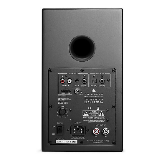 Mini-chaine Teac TN-180BT-A3 Noir + Triangle Elara LN01A Noir mat - Autre vue