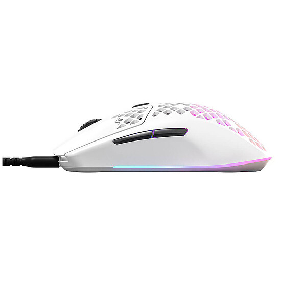 Souris PC SteelSeries Aerox 3 2022 - Snow - Autre vue