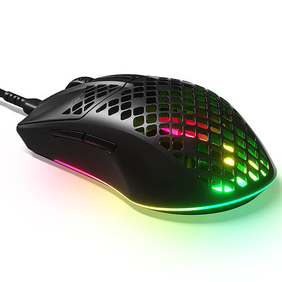 Souris PC SteelSeries Aerox 3 2022 - Onyx - Autre vue