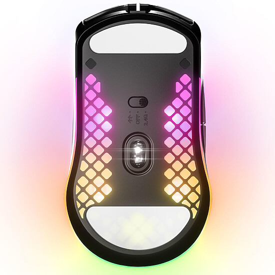 Souris PC SteelSeries Aerox 3 Wireless 2022 - Onyx - Autre vue
